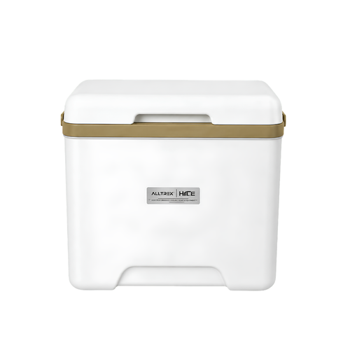 Cooler box HIICE ALLTREK 13L warna olive tampak depan