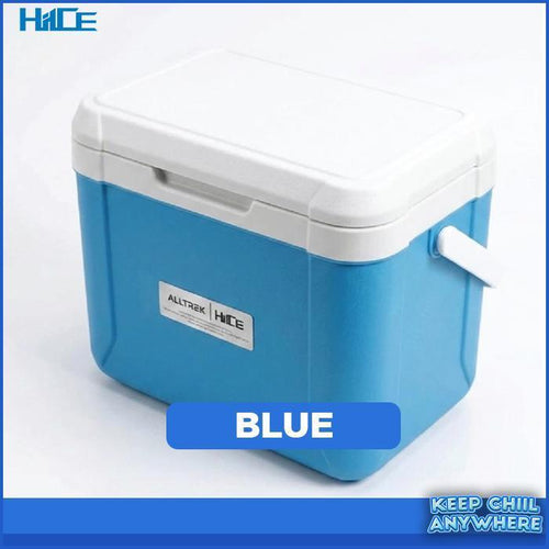 Cooler box HIICE ALLTREK 5L warna biru tampak perspektif