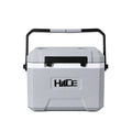 Cooler box personal HIICE M-GUARD 5L warna abu-abu tampak depan