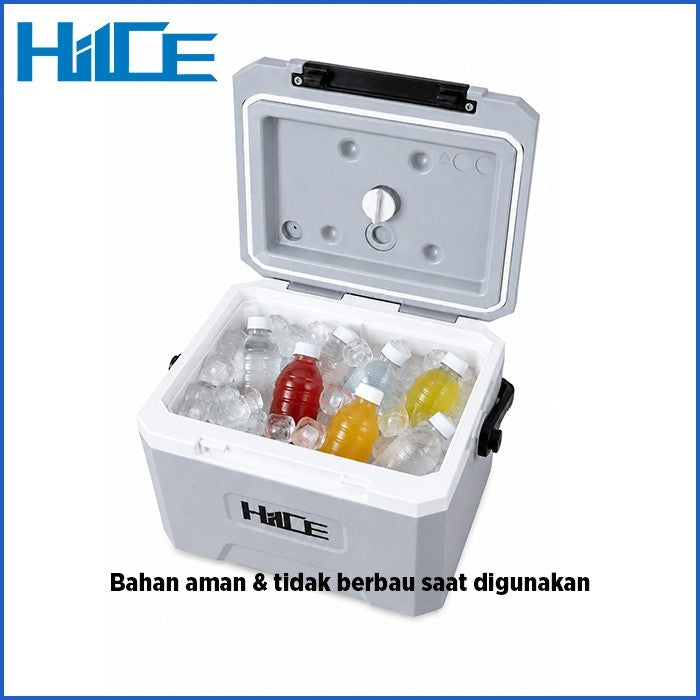 Interior HIICE M-GUARD 5L dengan tray organizer dan ice pack