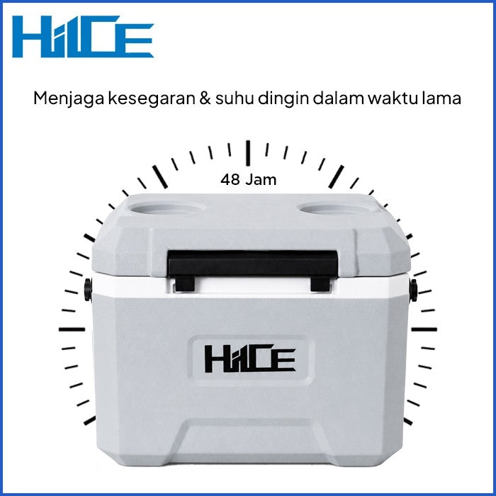 Detail pegangan atas HIICE M-GUARD 5L untuk dibawa bepergian