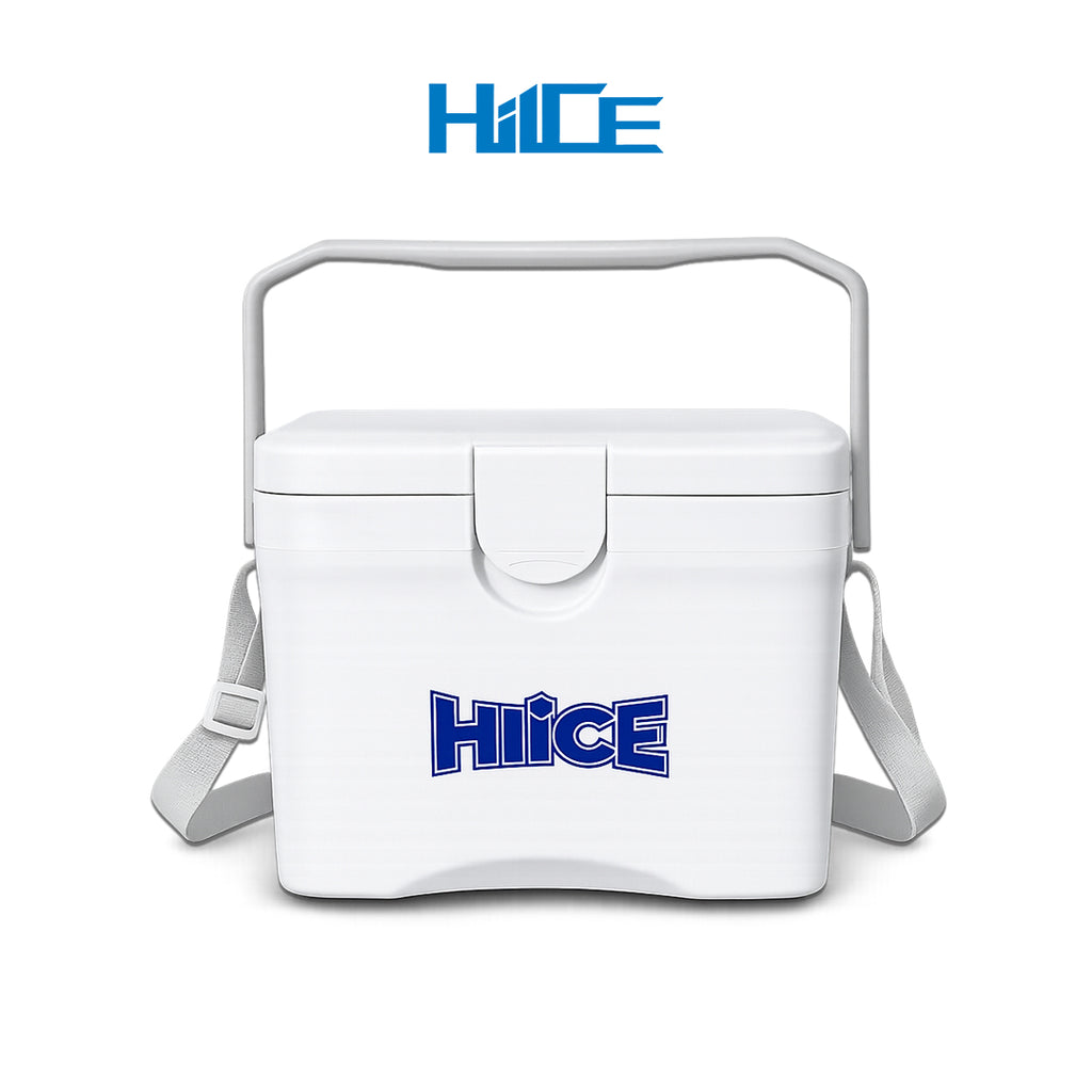 HIICE X-PLORE 10L White tampak depan dengan pegangan atas